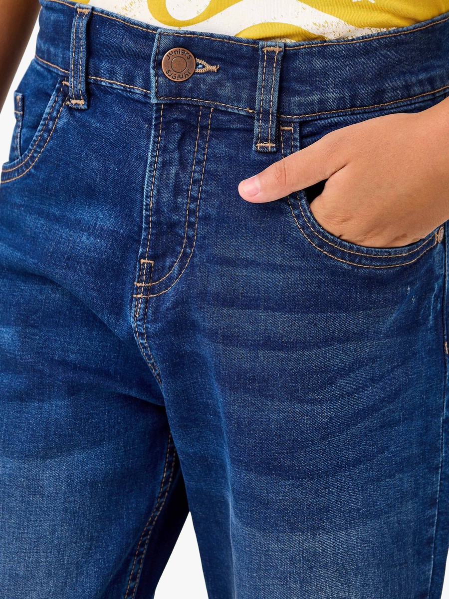 شورت دينم بقصة مريحة للأولاد من جونيورز