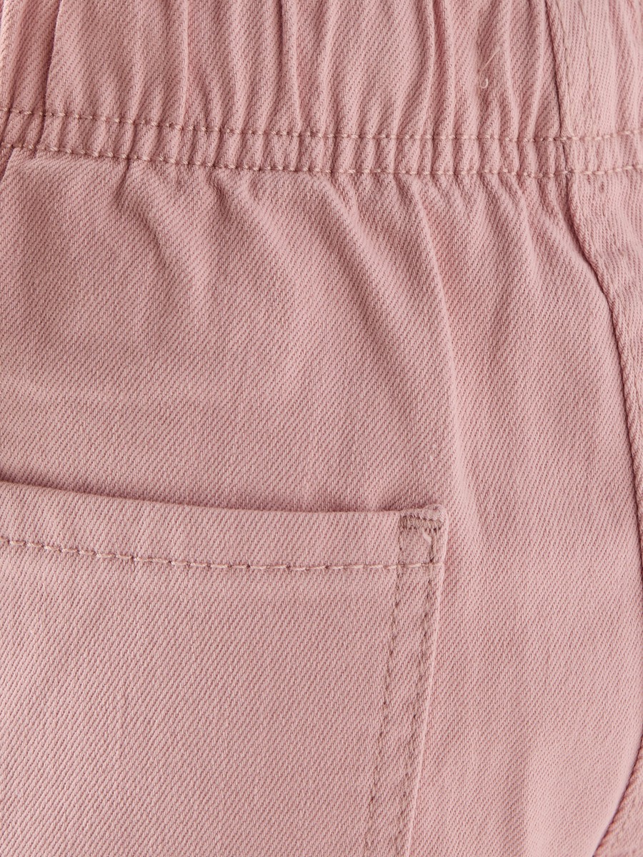 Girls Regular Fit Denim Shorts