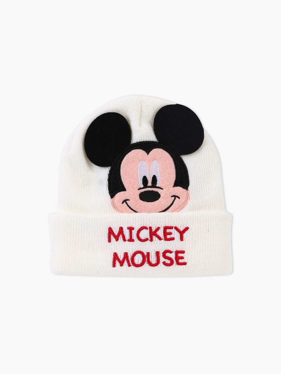 Mickey Mouse Applique Detail Beanie