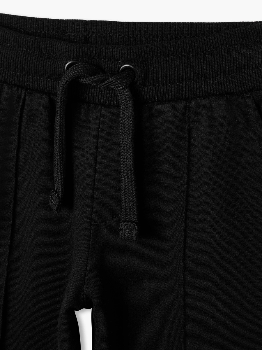 Panelled Joggers with Drawstring Closure