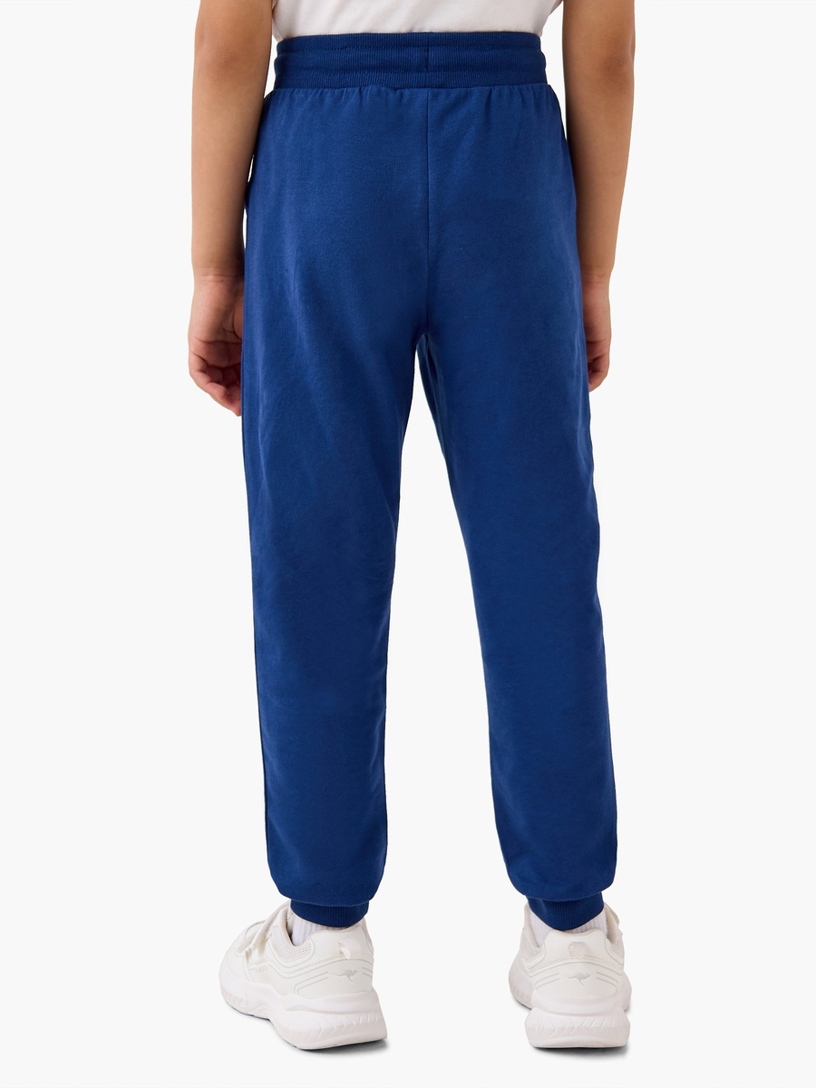 Solid Joggers with Drawstring Closure and Pockets