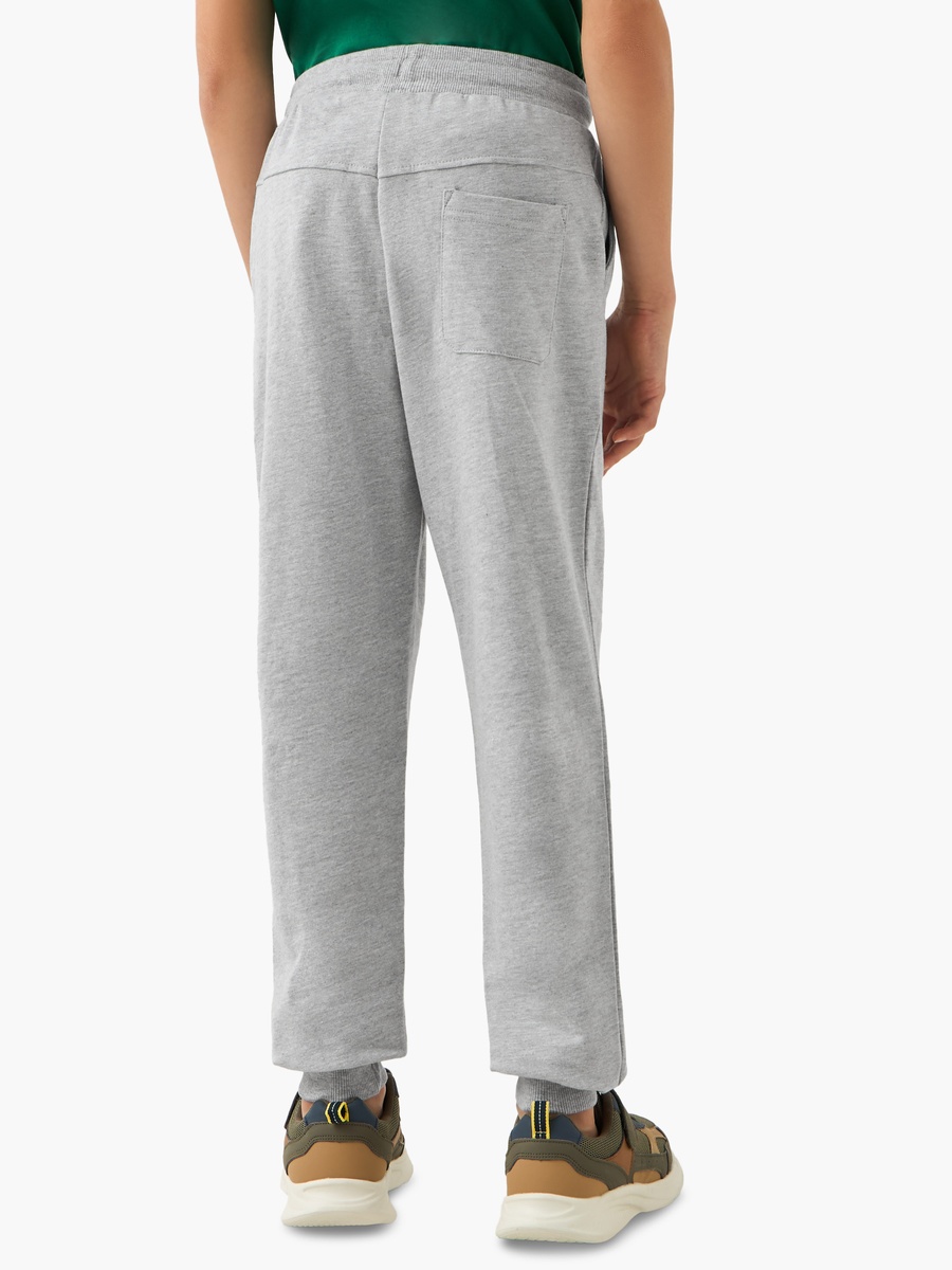 Solid Joggers with Drawstring Closure and Pockets