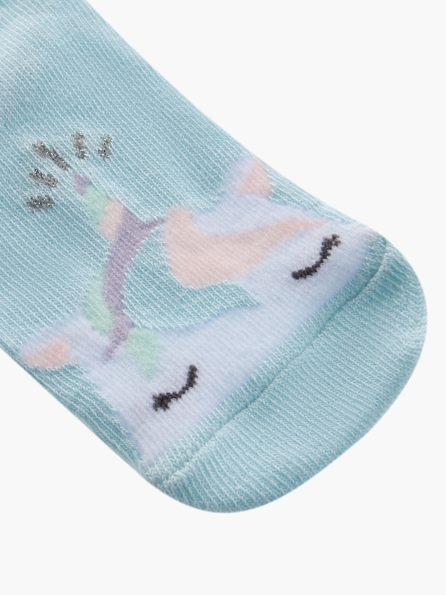 Printed Ankle Length Socks - Set of 3
