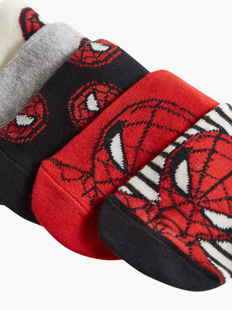 Spider-Man Print Socks - Set of 6