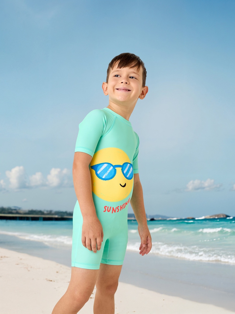 Graphic Printed Swimsuit
