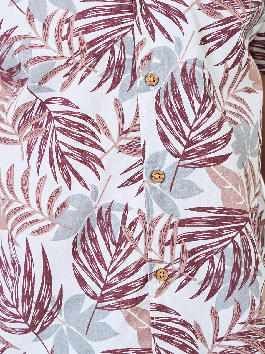 Boys Printed Short Sleeve Shirt