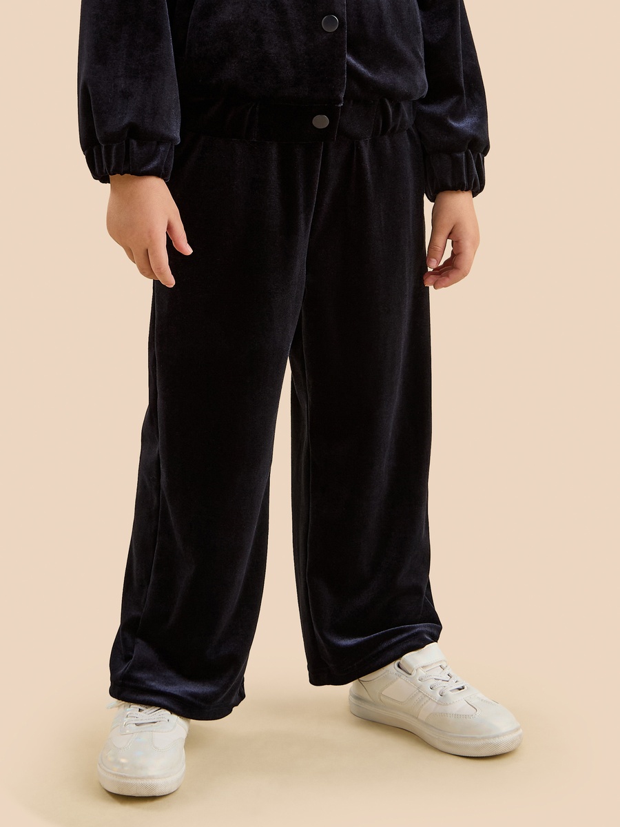 Velour Bomber Jacket and Pants Set