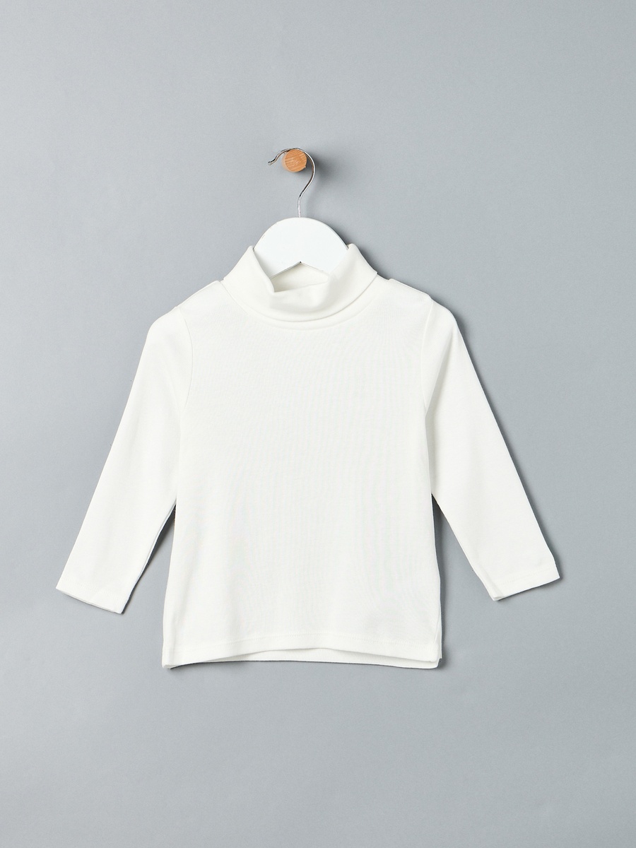 Pack of 2 - Plain Turtle Neck Cotton T-Shirt