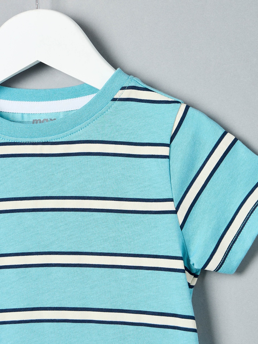 Striped Cotton T-Shirt