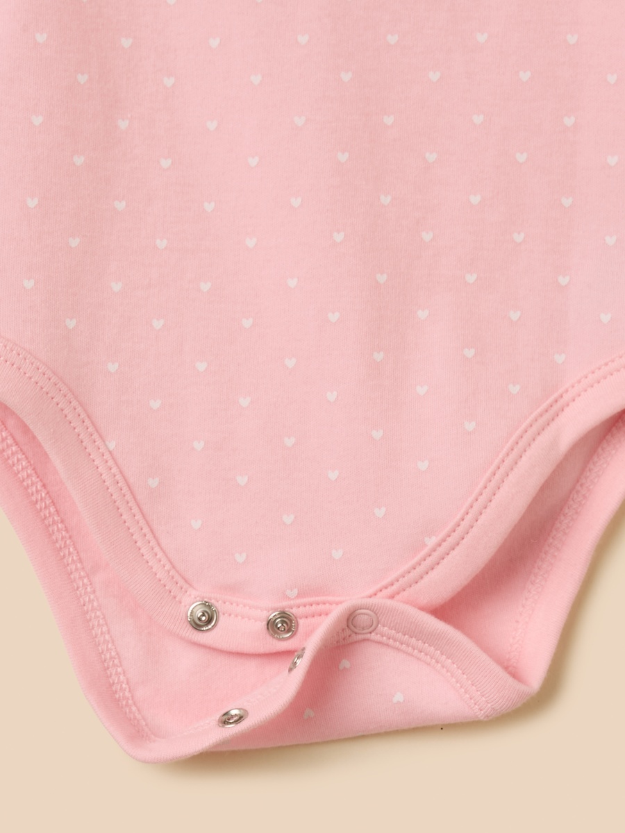 Printed Bodysuit with Quilted Hoodie and Joggers