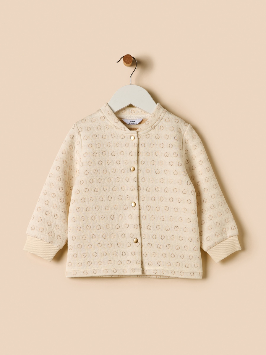 Heart Quilted Shirt and Joggers Set