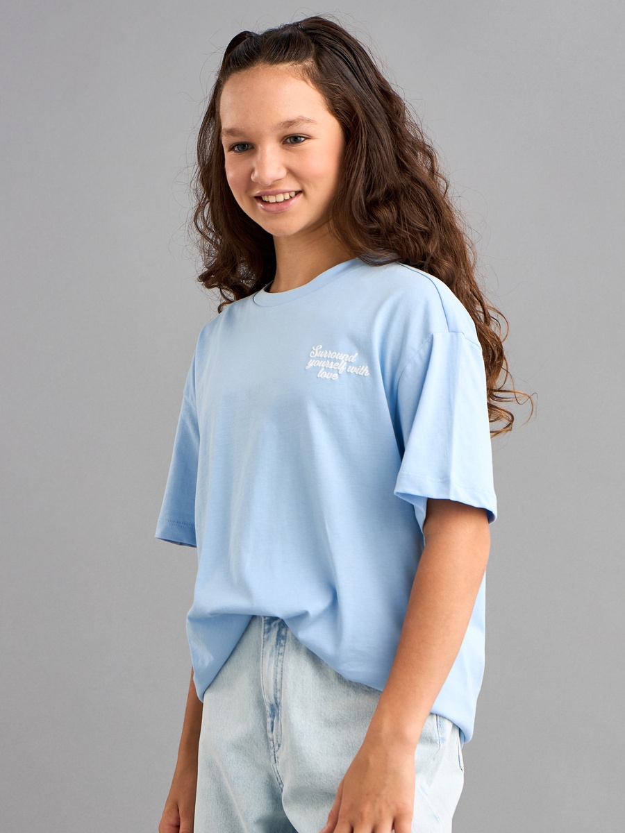 Printed Oversized Cotton T-Shirt