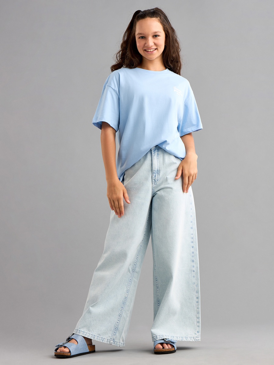 Printed Oversized Cotton T-Shirt