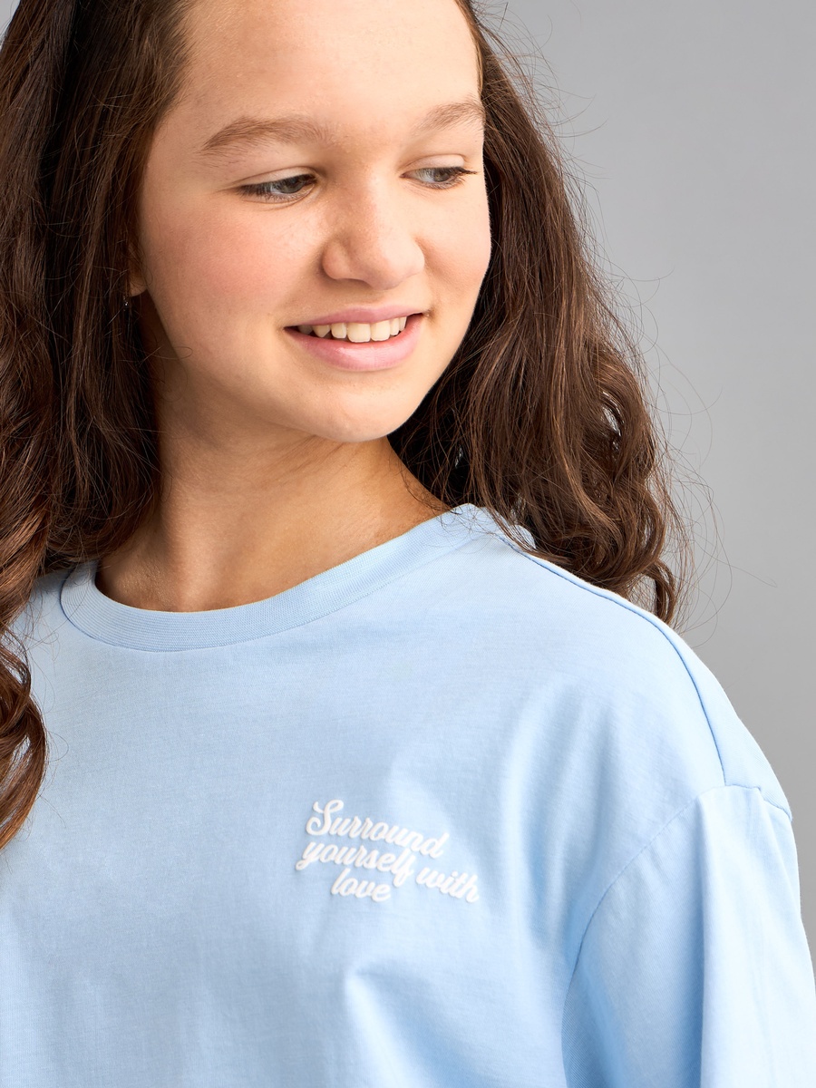 Printed Oversized Cotton T-Shirt