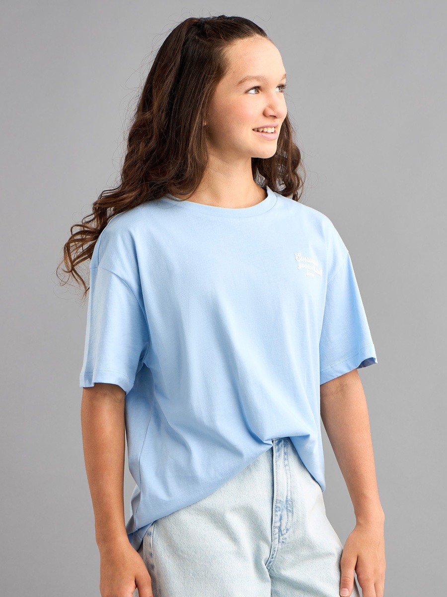 Printed Oversized Cotton T-Shirt
