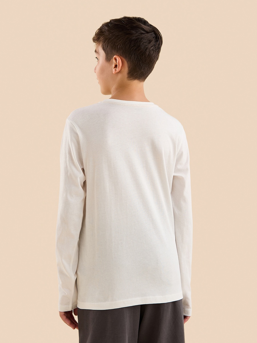 Graffiti Print Cotton T-Shirt
