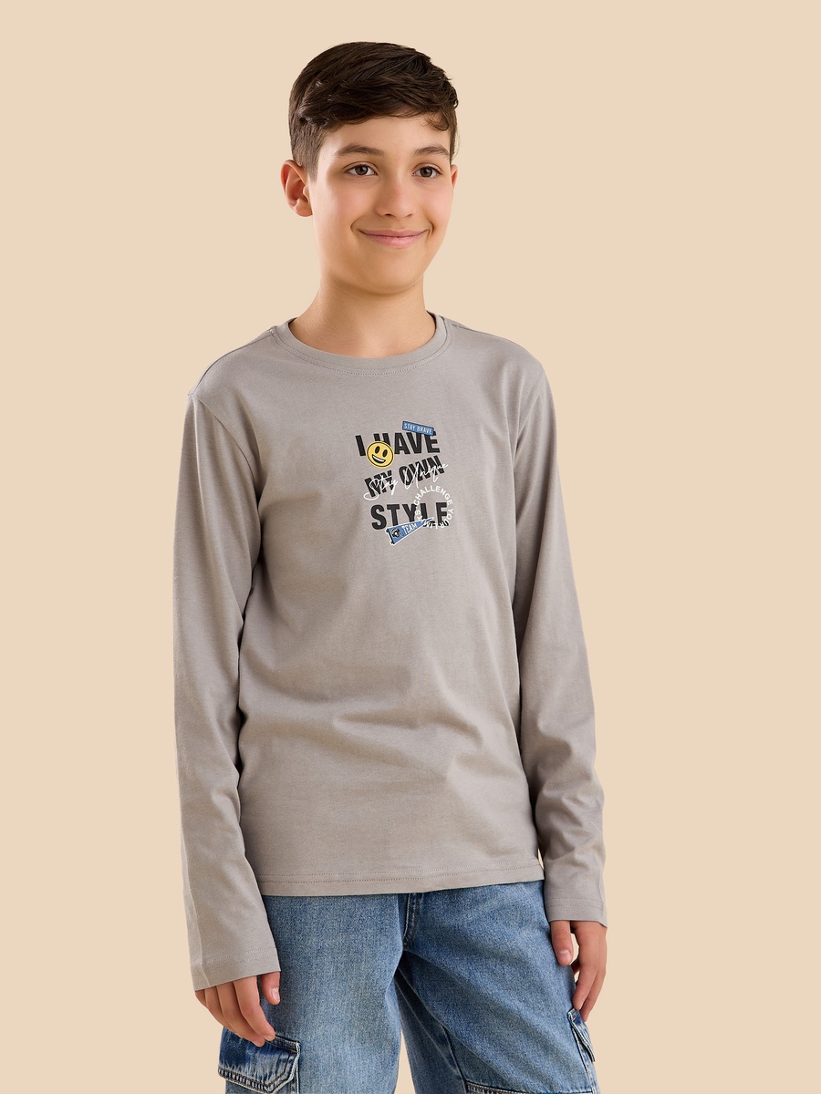 Graphic Print Cotton T-Shirt