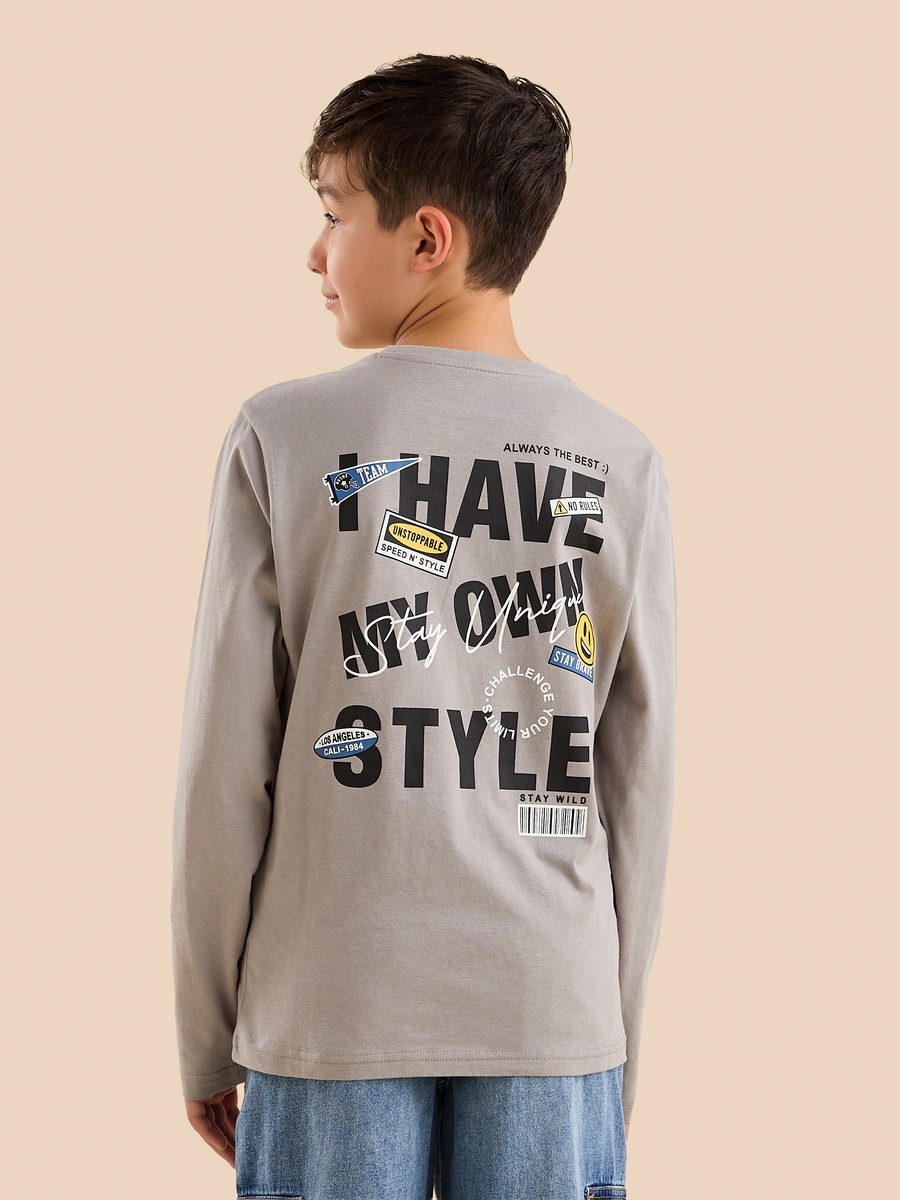 Graphic Print Cotton T-Shirt