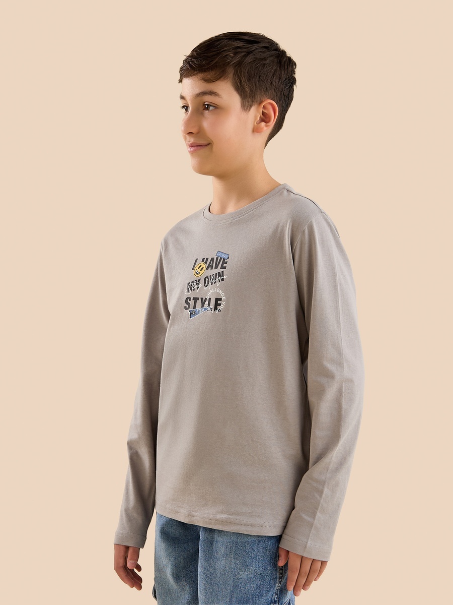 Graphic Print Cotton T-Shirt