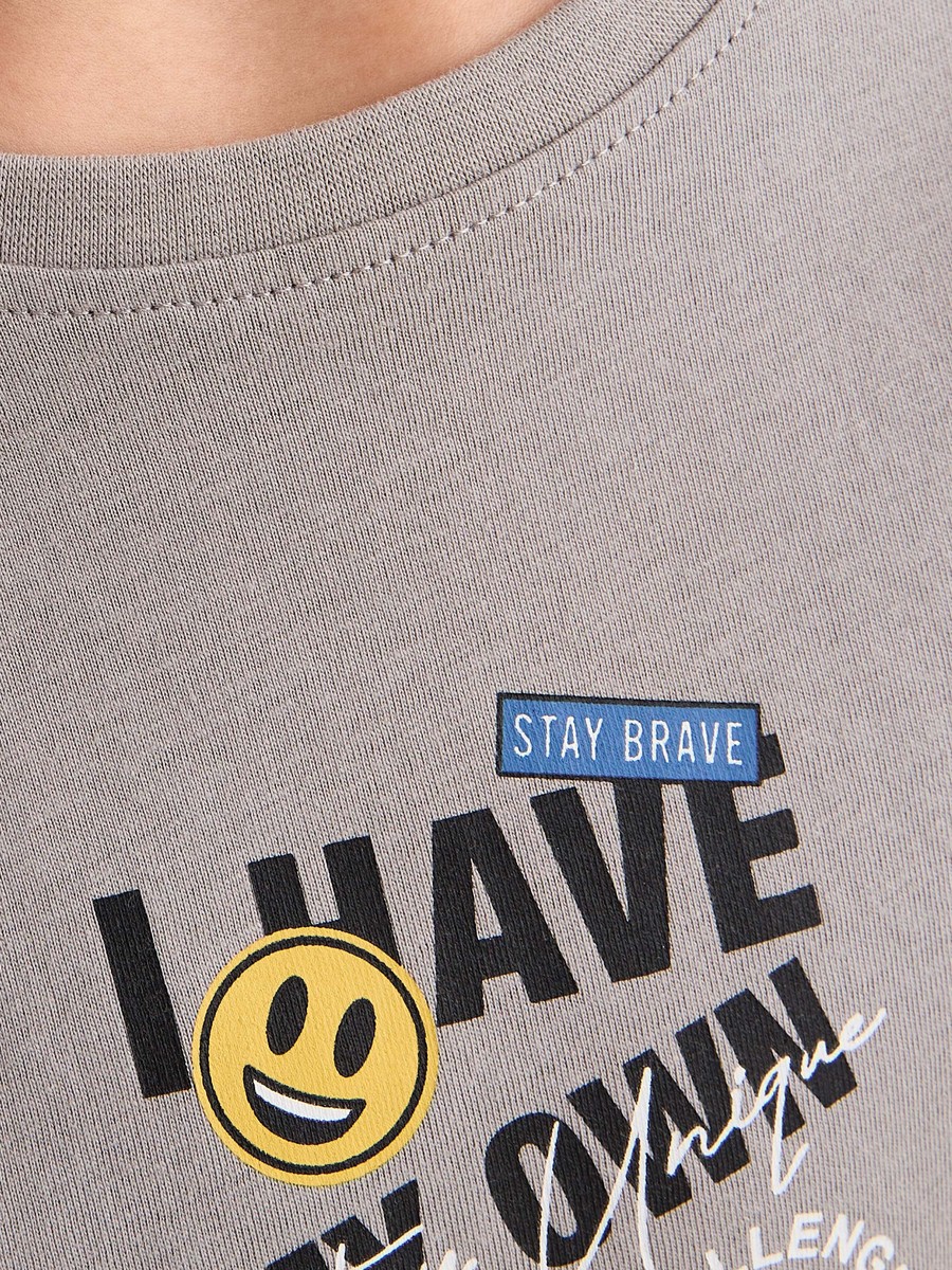 Graphic Print Cotton T-Shirt
