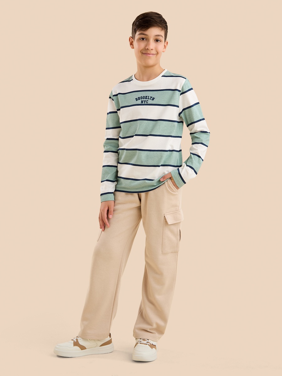 Striped Cotton T-Shirt