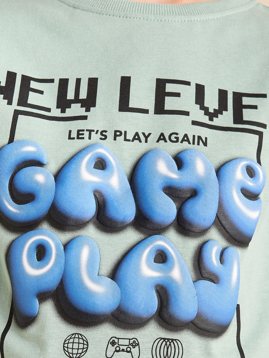 Gaming Print T-Shirt