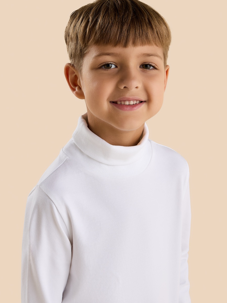 Plain Turtleneck T-Shirt