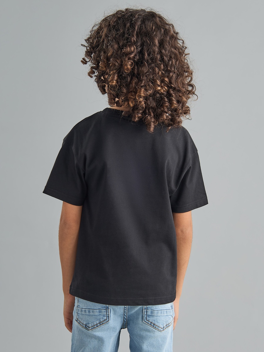 Mario Print Cotton T-Shirt