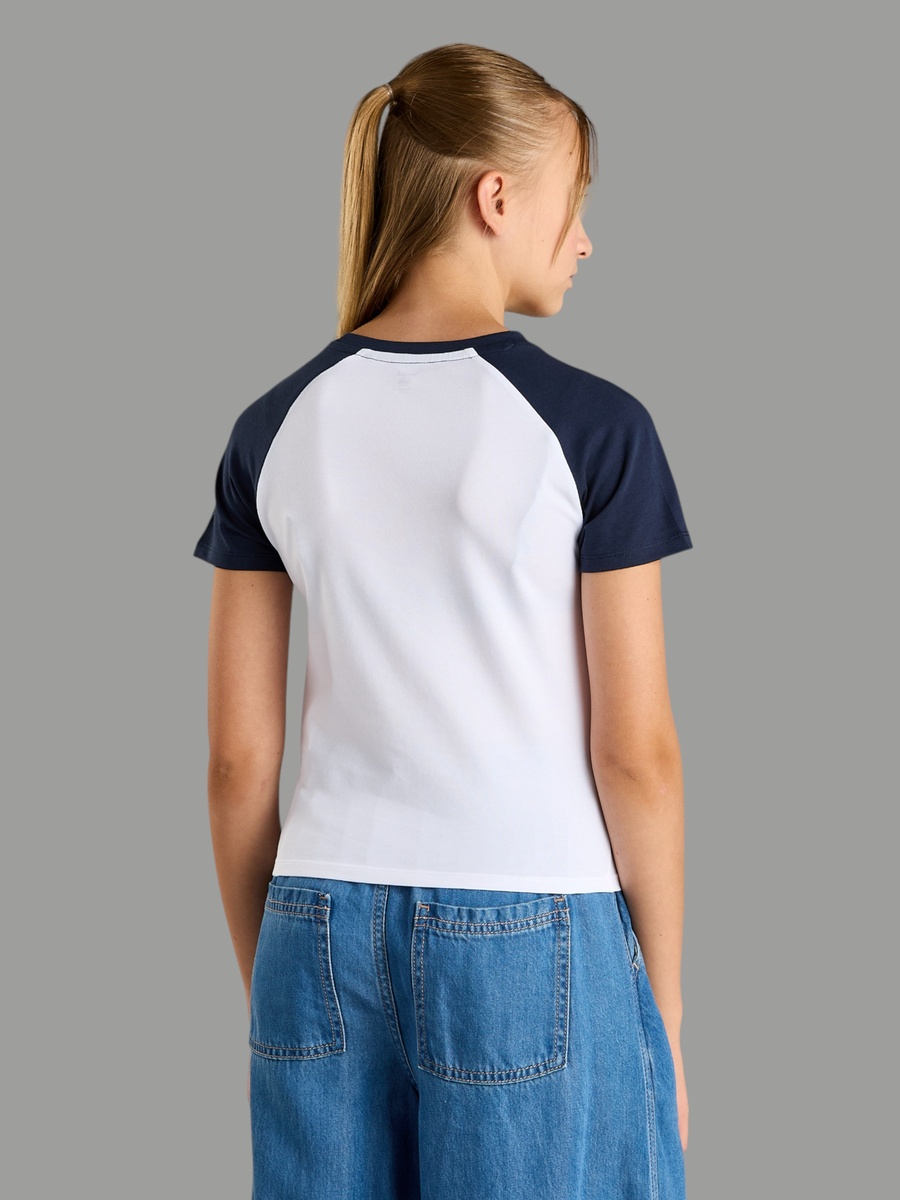 Cinnamoroll Print Colourblock T-Shirt