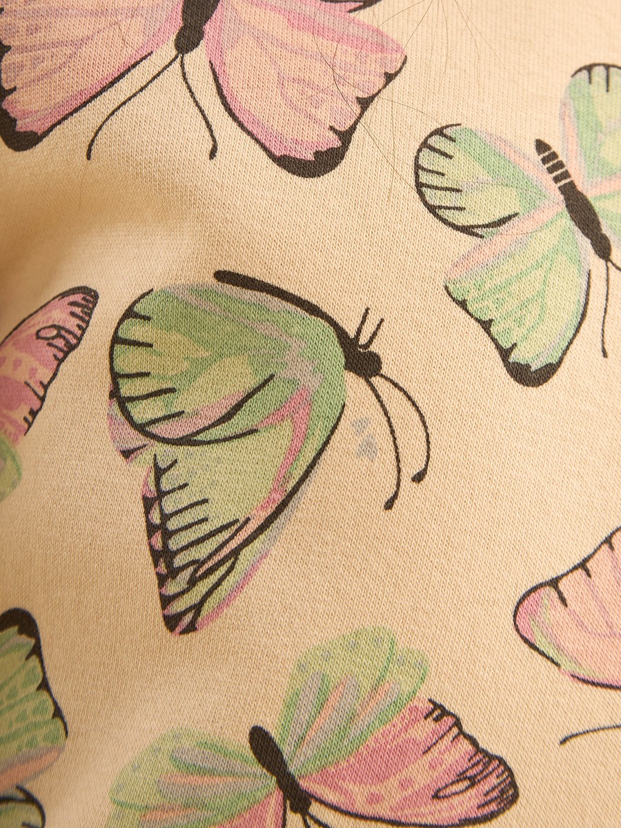 Butterfly Print Sweatshirt