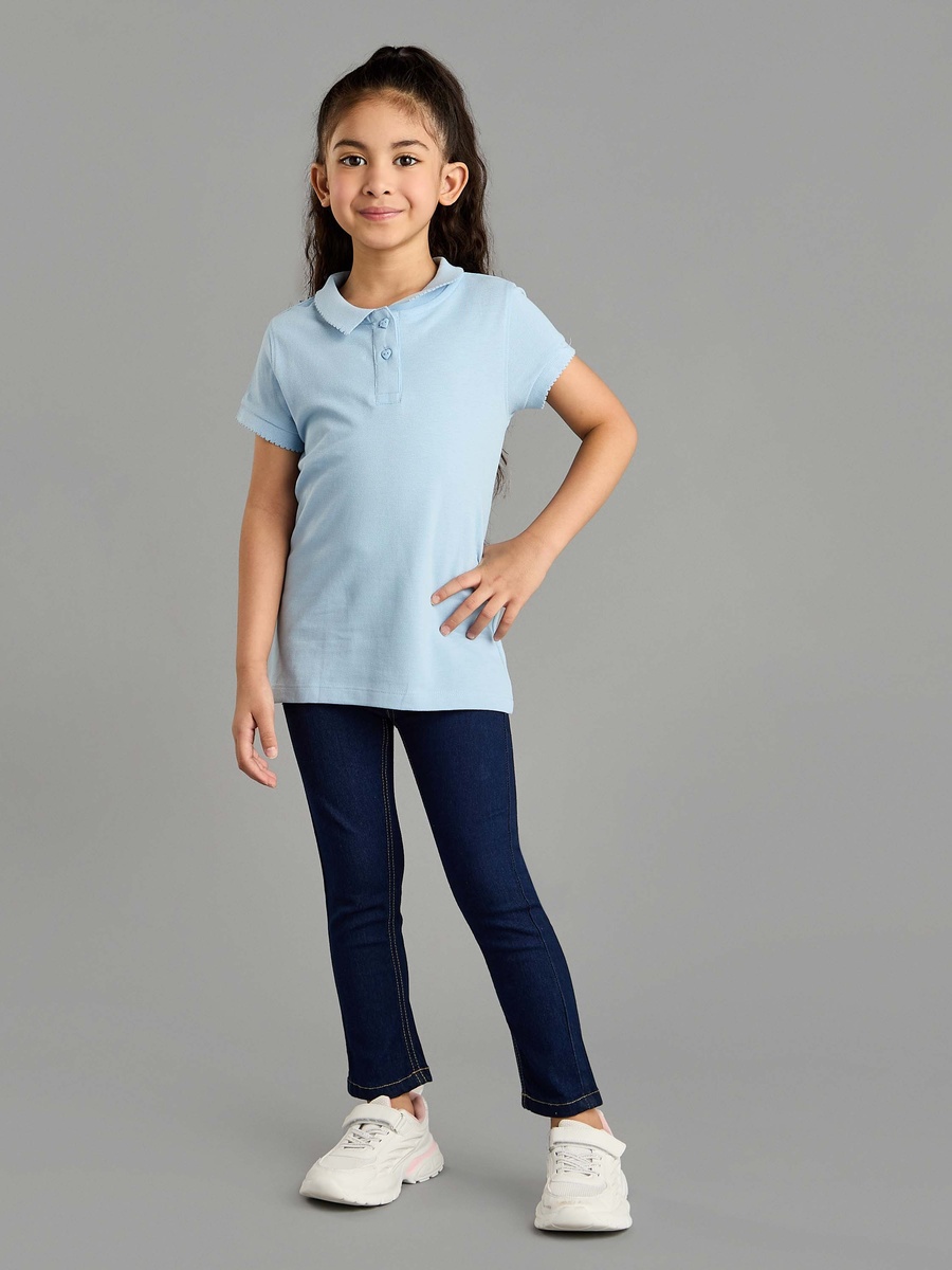 Pique Cotton Polo T-Shirt
