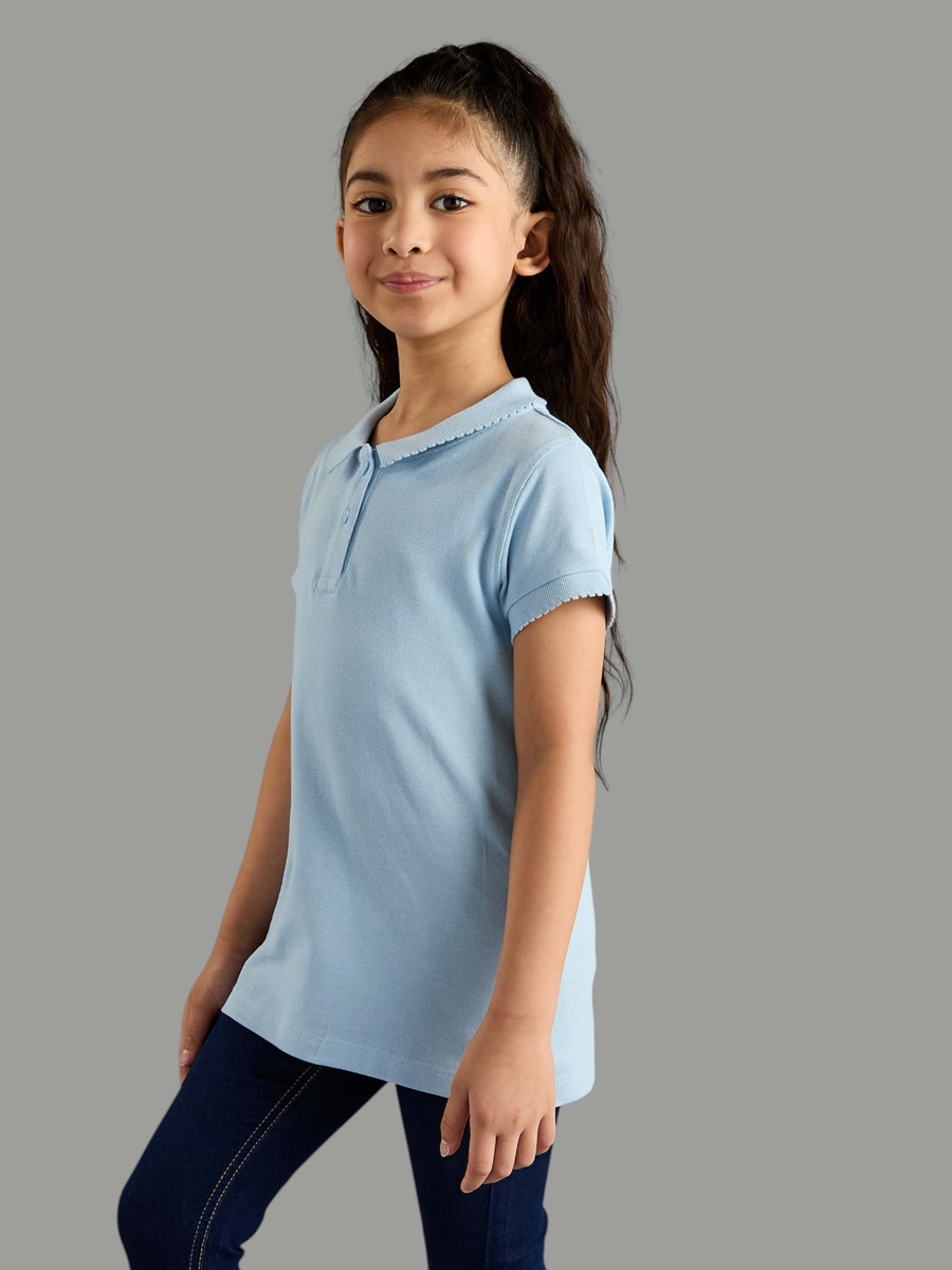 Pique Cotton Polo T-Shirt