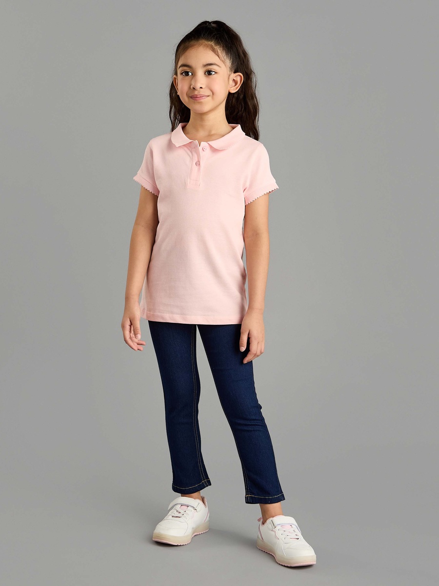 Pique Cotton Polo T-Shirt