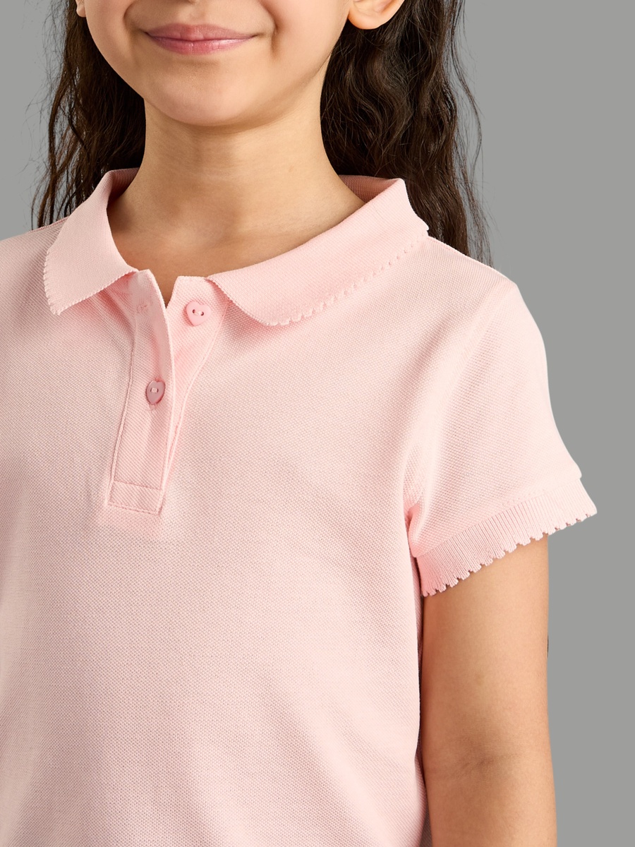 Pique Cotton Polo T-Shirt