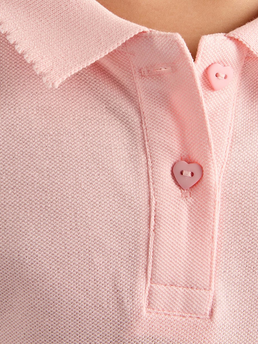 Pique Cotton Polo T-Shirt