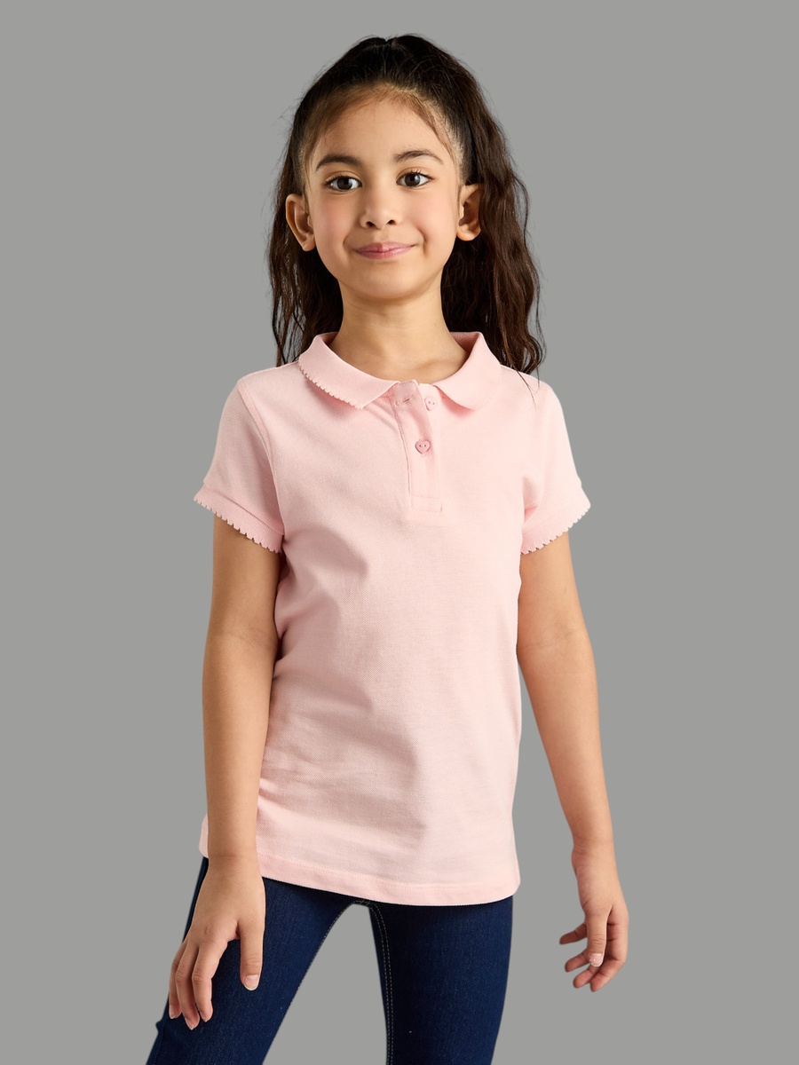 Pique Cotton Polo T-Shirt