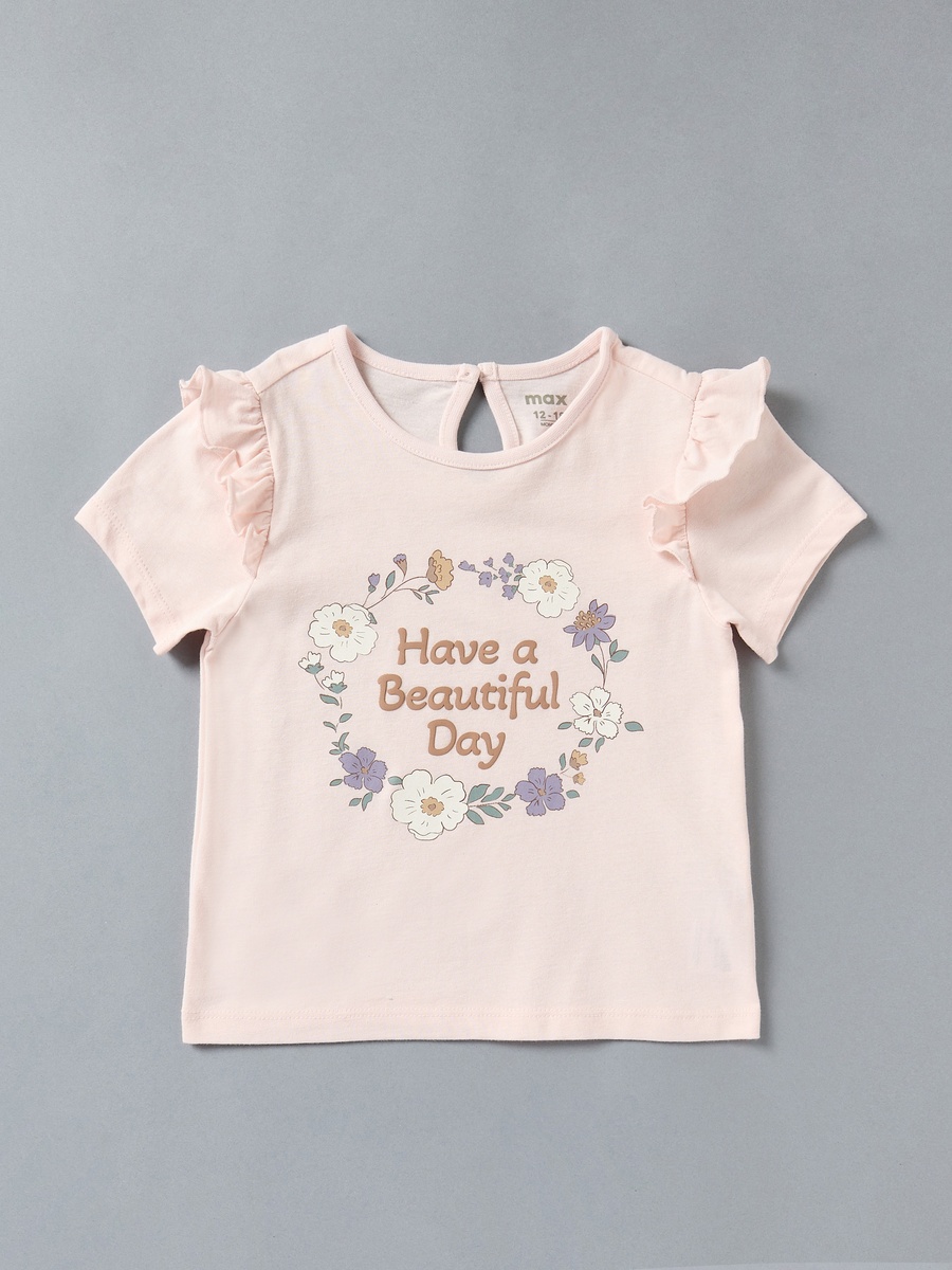 Pack of 3 - Floral Print Better Cotton T-Shirt