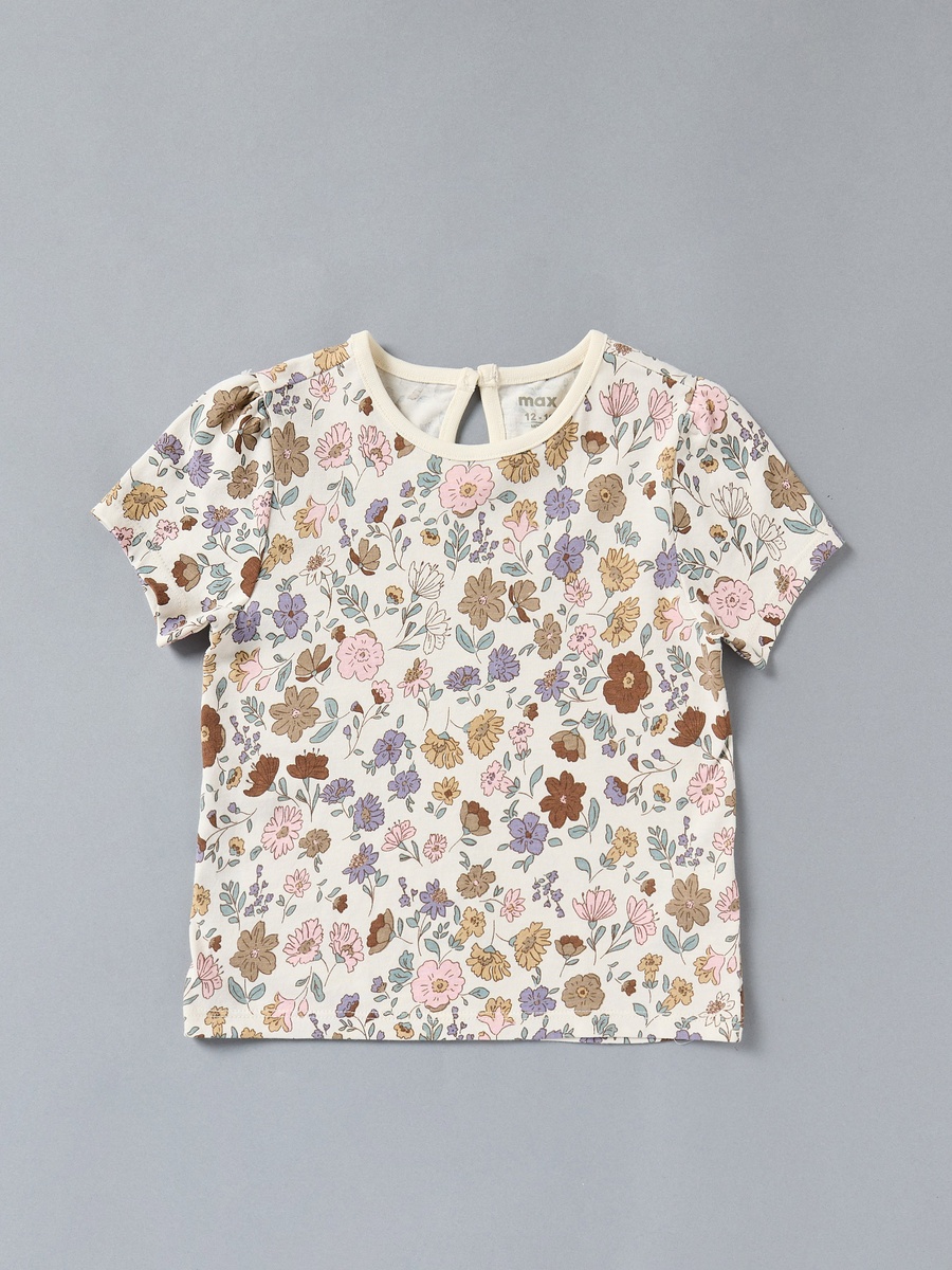 Pack of 3 - Floral Print Better Cotton T-Shirt