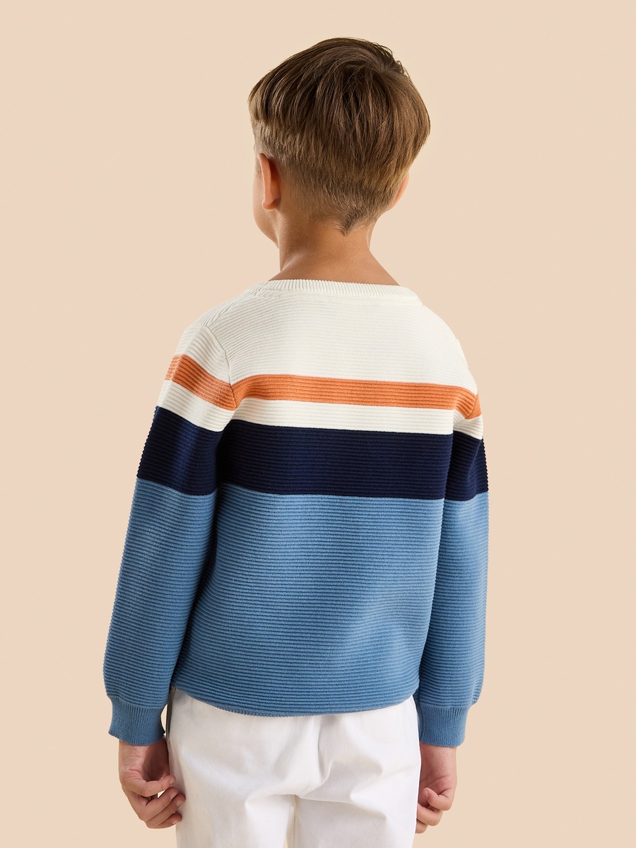 Colourblock Ottoman Sweater