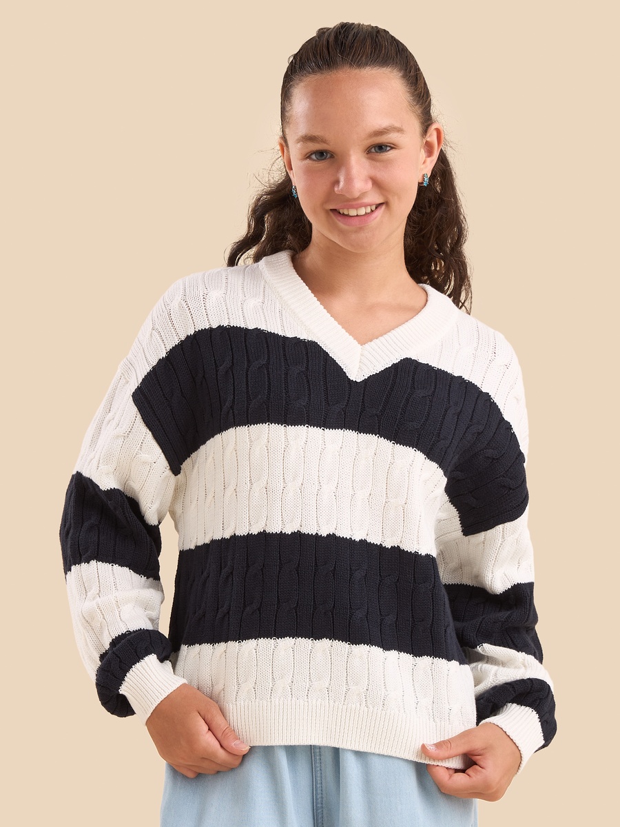 Cable Knit Oversized Sweater