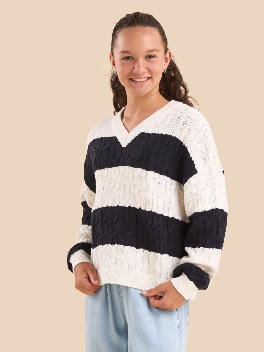 Cable Knit Oversized Sweater