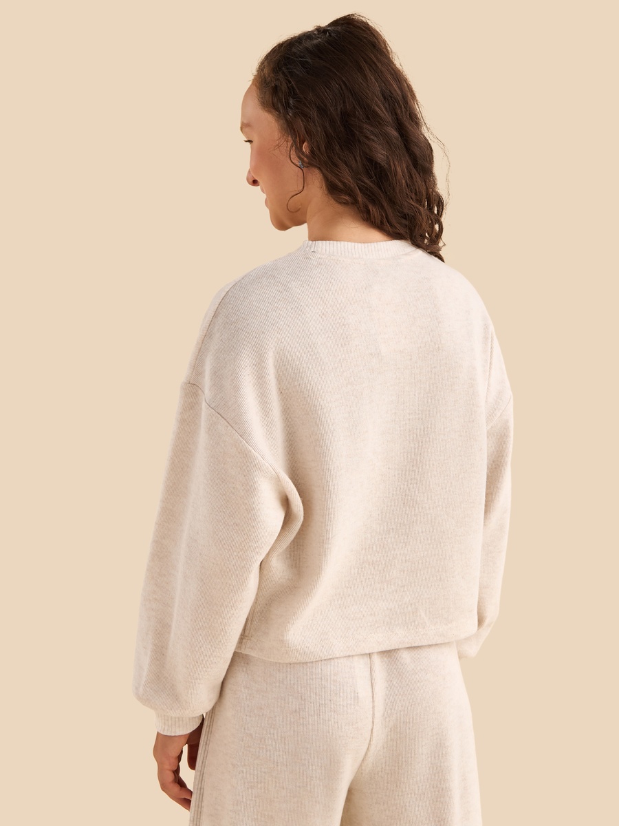 Embellished Oversized Sweater