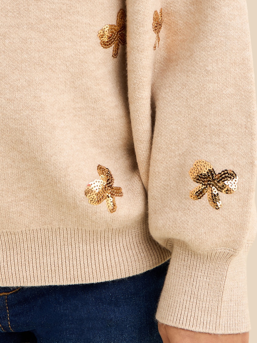 Embellished Sweater