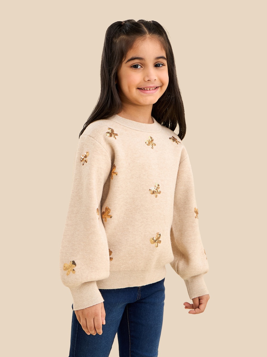 Embellished Sweater