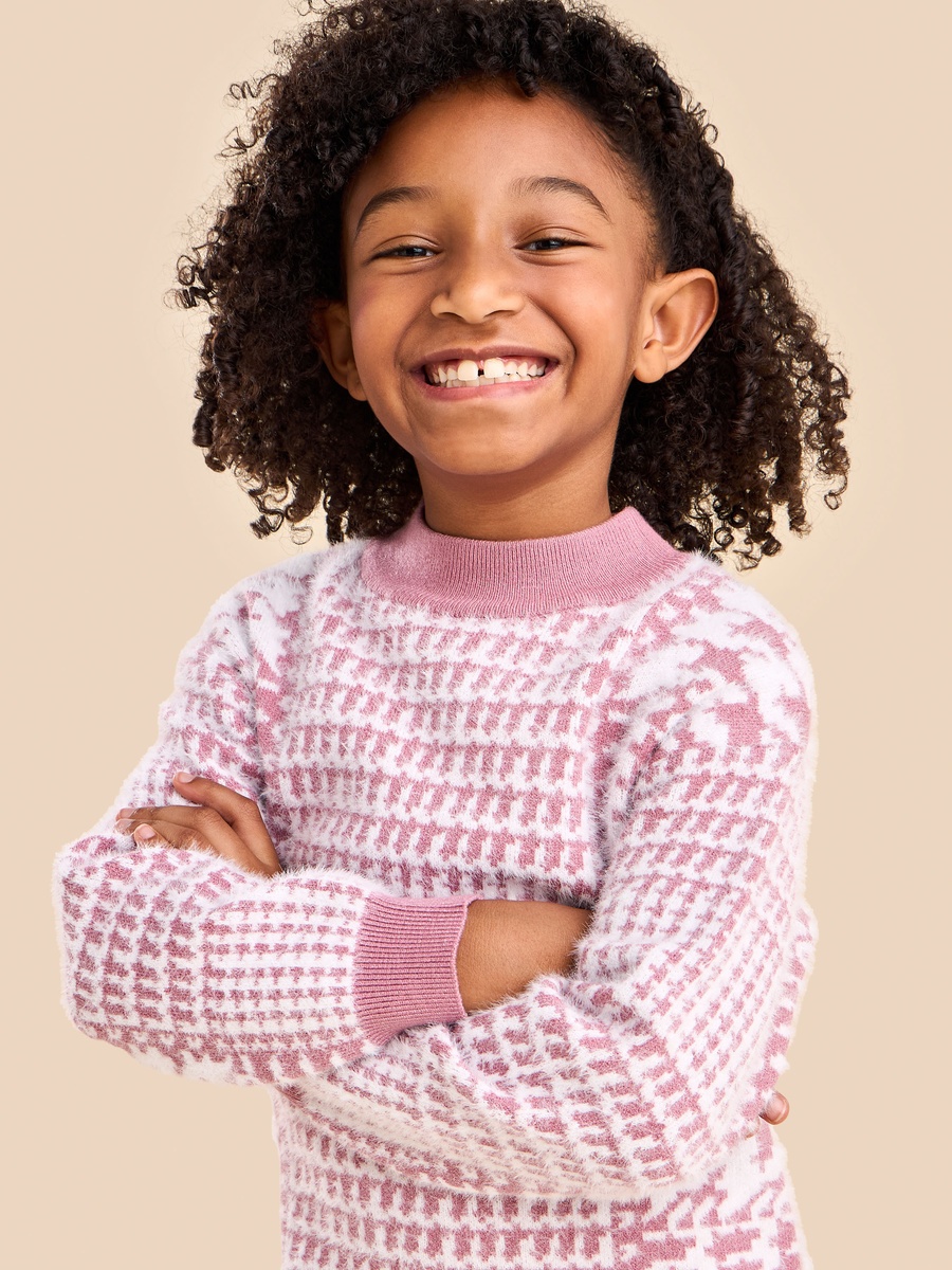 Textured A-Line Dress with Tights For Default Category at Kuwait | Styli