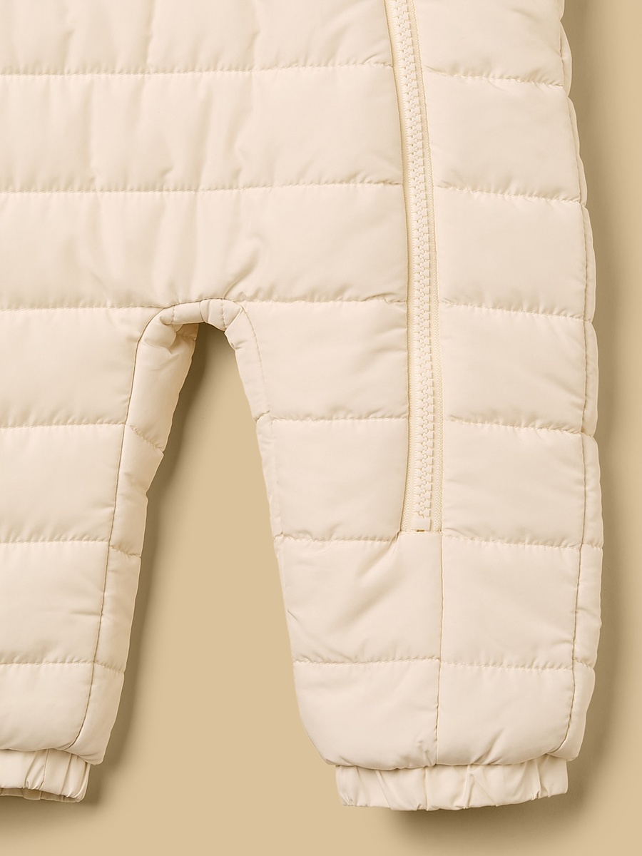 Quilted Hooded Pramsuit