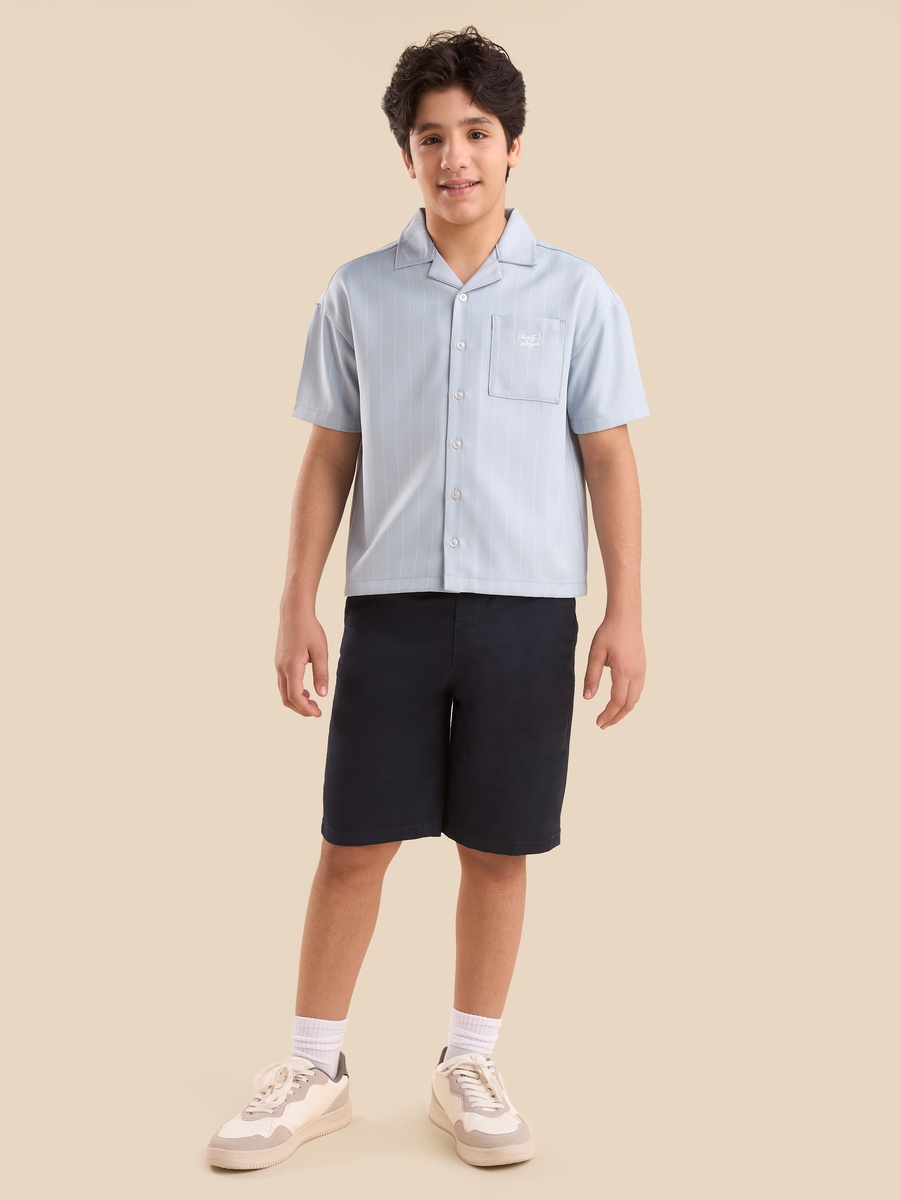 Plain Shorts with Pockets