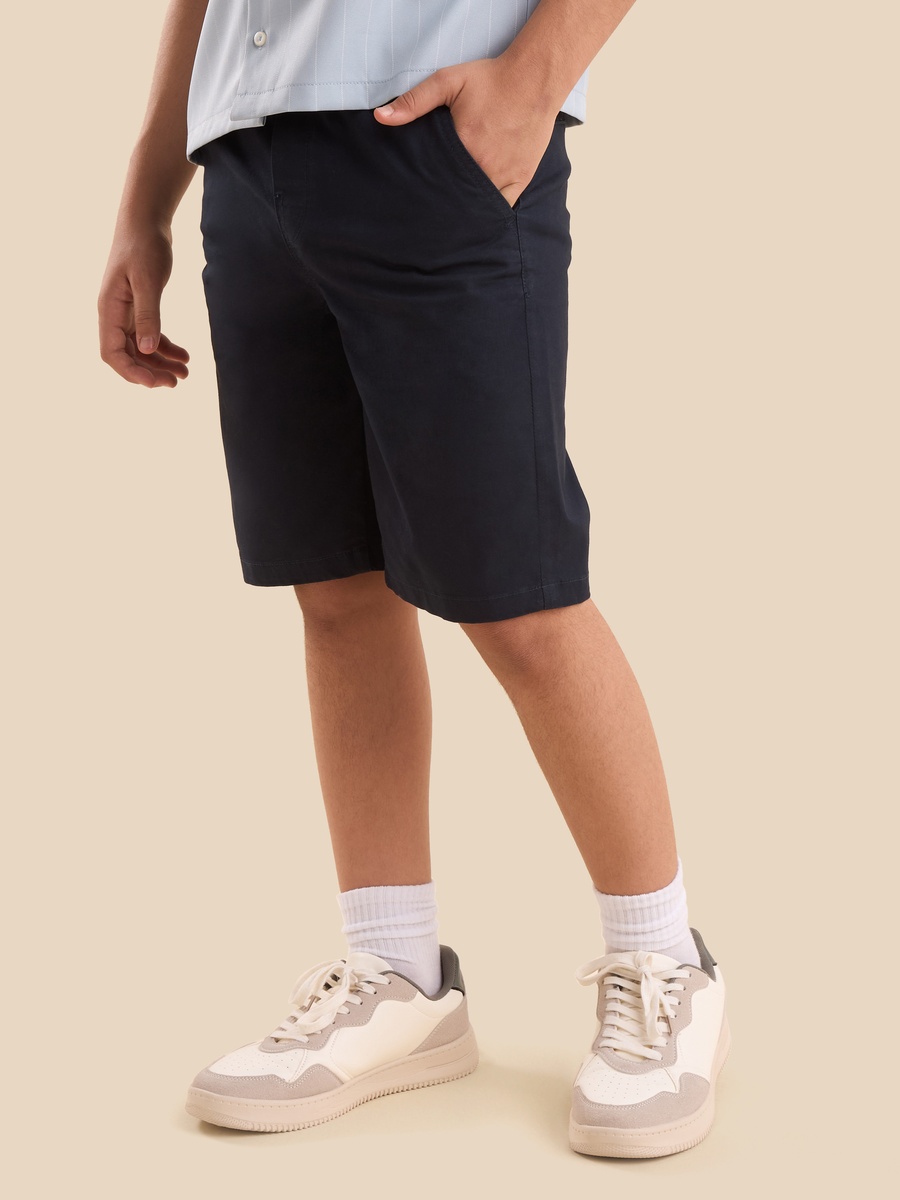 Plain Shorts with Pockets