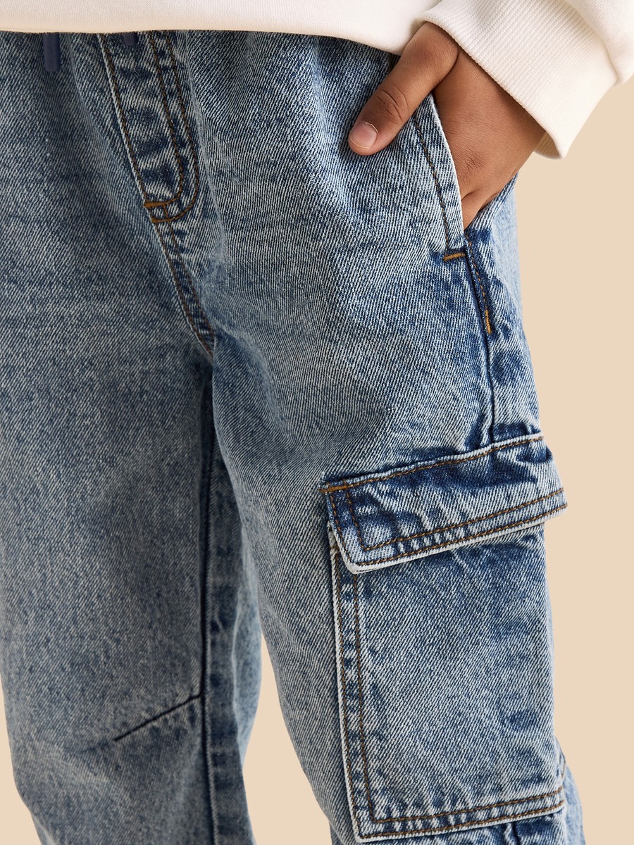Full Length Cargo Jeans
