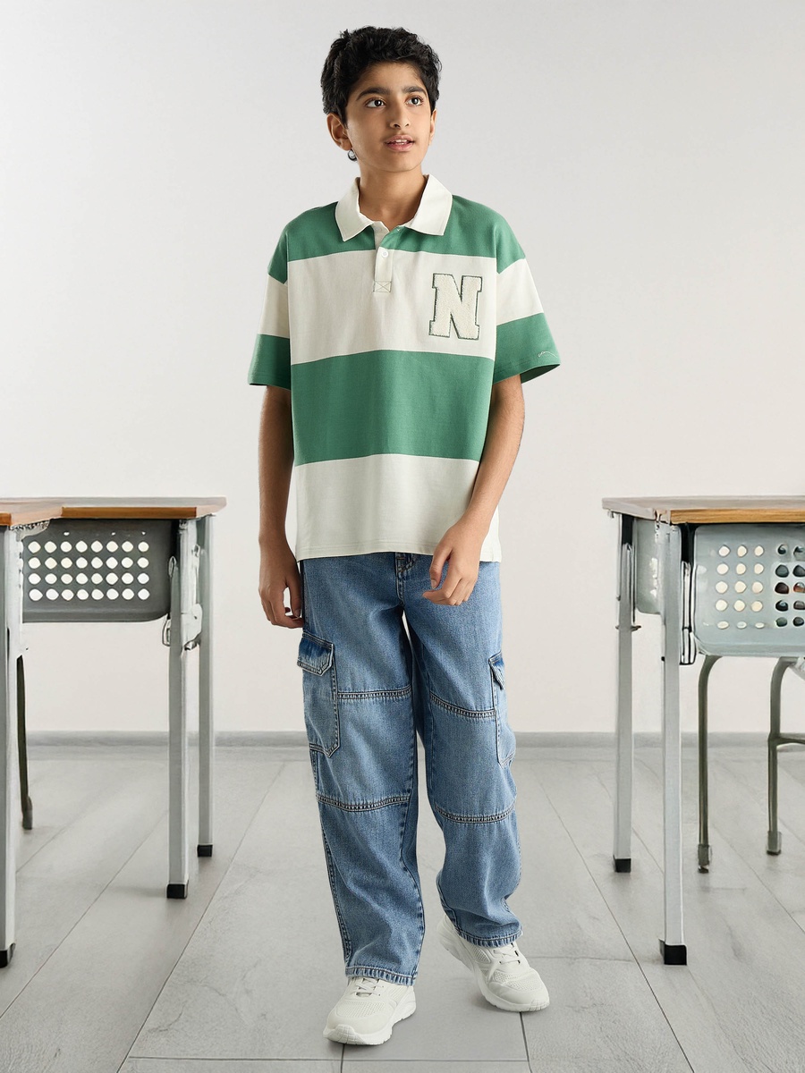 Plain Cargo Jeans